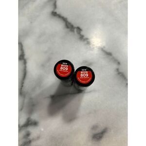 Revlon Super Lustrous Creme Lipsticks in 809 Wild Saffron Lot of 2